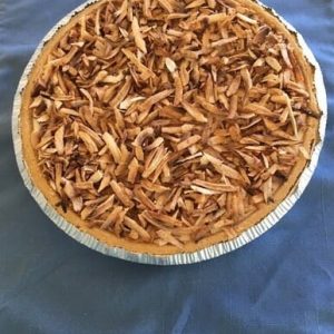 8" Goat Cheesecake With Coconut