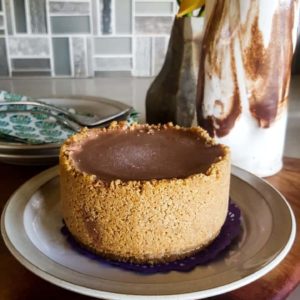 Mini 3.5" Chocolate Goat Cheesecake